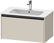 Duravit Ketho.2 Тумба под раковину 81x48x44h см, цвет: серо-коричневый супермат. K25063083830000