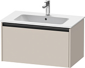 Duravit Ketho.2 Тумба под раковину 81x48x44h см, цвет: серо-коричневый мат. K25063091910000