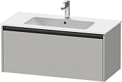 Duravit Ketho.2 Тумба под раковину 101x48x44h см, цвет: бетонно-серый мат. K25064007070000