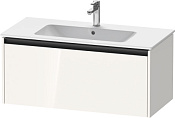 Duravit Ketho.2 Тумба под раковину с 1-им ящ. 101x48x44h см, цвет: белый глянц. K25064022220000