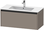 Duravit Ketho.2 Тумба под раковину с 1-им ящ. 101x48x44h см, цвет: базальт мат. K25064043430000