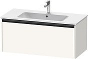 Duravit Ketho.2 Тумба под раковину с 1-им ящ. 101x48x44h см, цвет: белый супермат. K25064084840000