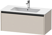 Duravit Ketho.2 Тумба под раковину 101x48x44h см, цвет: серо-коричневый мат. K25064091910000