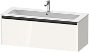 Duravit Ketho.2 Тумба под раковину с 1-им ящ. 121x48x44h см, цвет: белый глянц. K25065022220000