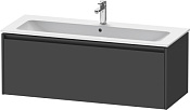 Duravit Ketho.2 Тумба под раковину с 1-им ящ. 121x48x44h см, цвет: графит мат. K25065049490000