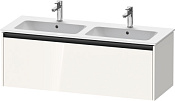 Duravit Ketho.2 Тумба под двойную раковину 121x48x44h см, цвет: белый глянц. K25066022220000