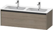 Duravit Ketho.2 Тумба под двойную раковину с 1-им ящ. 121x48x44h см, цвет: дуб терра K25066035350000