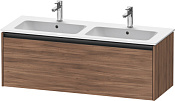 Duravit Ketho.2 Тумба под двойную раковину 121x48x44h см, цвет: орех натур. K25066079790000