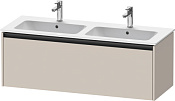 Duravit Ketho.2 Тумба под двойную раковину 121x48x44h см, цвет: серо-коричневый мат. K25066091910000