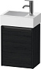 Duravit Ketho.2 Тумба под раковину подвесная 36,4x23,8x44h см, цвет: дуб черный K25071L16160000
