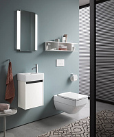 Duravit Ketho.2 Тумба под раковину подвесная 36,4x23,8x44h см, цвет: дуб черный K25071L16160000