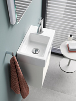 Duravit Ketho.2 Тумба под раковину подвесная 36,4x23,8x44h см, цвет: дуб черный K25071L16160000