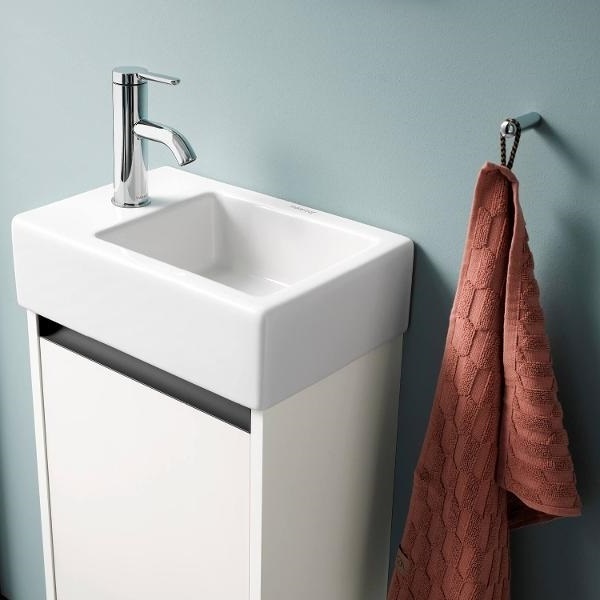 Duravit Ketho.2 Тумба под раковину 48,4x23,8x44h см, цвет: серо-коричневый мат. K25072R91910000