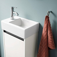 Duravit Ketho.2 Тумба под раковину 48,4x23,8x44h см, цвет: серо-коричневый мат. K25072R91910000