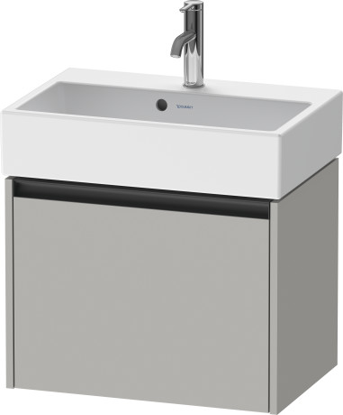 Duravit Ketho.2 Тумба под раковину 58,4x39x44h см, цвет: бетонно-серый мат. K25073007070000