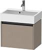 Duravit Ketho.2 Тумба под раковину подвесная с 1-им ящиком 58,4x39x44h см, цвет: лен K25073075750000