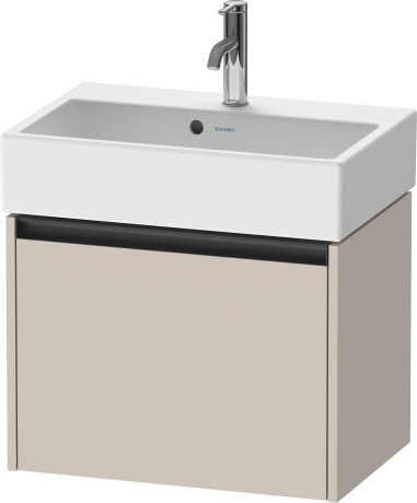 Duravit Ketho.2 Тумба под раковину 58,4x39x44h см, цвет: серо-коричневый мат. K25073091910000