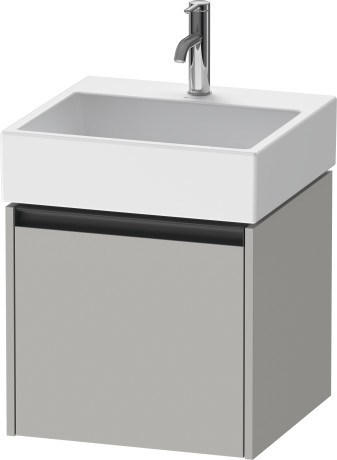 Duravit Ketho.2 Тумба под раковину 48,4x46x44h см, цвет: бетонно-серый мат. K25074007070000