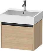 Duravit Ketho.2 Тумба под раковину с 1-им ящ. 58,4x46x44h см, цвет: дуб натур. K25075030300000