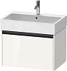 Duravit Ketho.2 Тумба под раковину с 1-им ящ. 68,4x46x44h см, цвет: белый глянц. K25076022220000