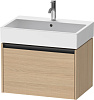Duravit Ketho.2 Тумба под раковину с 1-им ящ. 68,4x46x44h см, цвет: дуб натур. K25076030300000