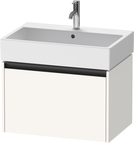 Duravit Ketho.2 Тумба под раковину с 1-им ящ. 68,4x46x44h см, цвет: белый супермат. K25076084840000