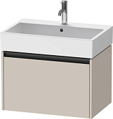 Duravit Ketho.2 Тумба под раковину 68,4x46x44h см, цвет: серо-коричневый мат. K25076091910000