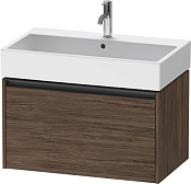 Duravit Ketho.2 Тумба под раковину с 1-им ящ. 78,4x46x44h см, цвет: орех темн. K25077021210000