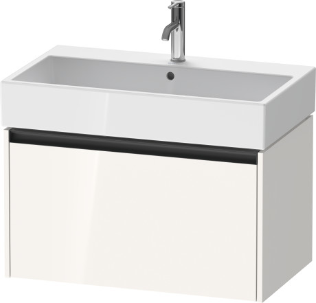 Duravit Ketho.2 Тумба под раковину с 1-им ящ. 78,4x46x44h см, цвет: белый глянц. K25077022220000