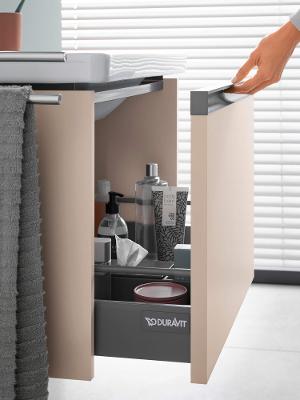 Duravit Ketho.2 Тумба под раковину с 1-им ящ. 78,4x46x44h см, цвет: базальт мат. K25077043430000