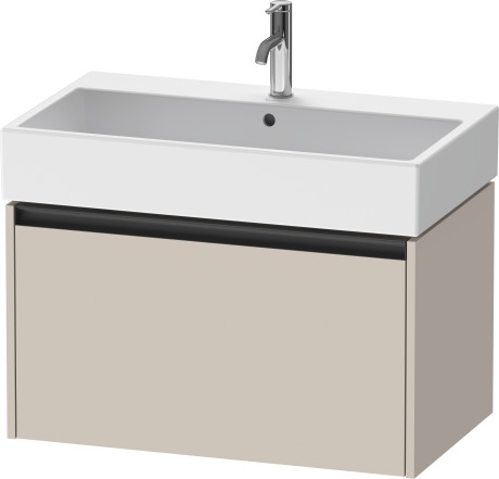 Duravit Ketho.2 Тумба под раковину 78,4x46x44h см, цвет: серо-коричневый мат. K25077091910000