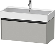 Duravit Ketho.2 Тумба под раковину 98,4x46x44h см, цвет: бетонно-серый мат. K25078007070000