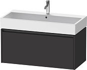 Duravit Ketho.2 Тумба под раковину с 1-им ящ. 98,4x46x44h см, цвет: графит супермат. K25078080800000