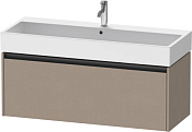 Duravit Ketho.2 Тумба под раковину подвесная с 1-им ящ. 118,4x46x44h см, цвет: лен K25079075750000