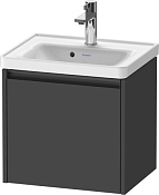 Duravit Ketho.2 Тумба под раковину с 1-им ящ. 48,4x37,5x44h см, цвет: графит мат. K25080049490000