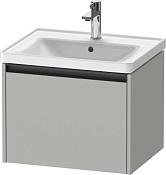 Duravit Ketho.2 Тумба под раковину 58,4x45,5x44h см, цвет: бетонно-серый мат. K25081007070000