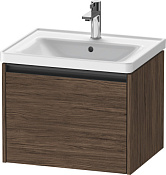 Duravit Ketho.2 Тумба под раковину с 1-им ящ. 58,4x45,5x44h см, цвет: орех темн. K25081021210000