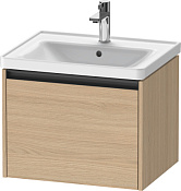 Duravit Ketho.2 Тумба под раковину с 1-им ящ. 58,4x45,5x44h см, цвет: дуб натур. K25081030300000