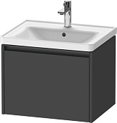 Duravit Ketho.2 Тумба под раковину с 1-им ящ. 58,4x45,5x44h см, цвет: графит мат. K25081049490000