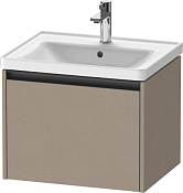 Duravit Ketho.2 Тумба под раковину подвесная с 1-им ящ. 58,4x45,5x44h см, цвет: лен K25081075750000