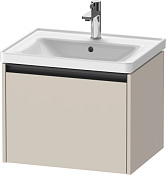 Duravit Ketho.2 Тумба под раковину 58,4x45,5x44h см, цвет: серо-коричневый супермат. K25081083830000