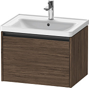 Duravit Ketho.2 Тумба под раковину с 1-им ящ. 63,4x45,5x44h см, цвет: орех темн. K25082021210000