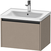 Duravit Ketho.2 Тумба под раковину подвесная с 1-им ящ. 63,4x45,5x44h см, цвет: лен K25082075750000