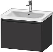 Duravit Ketho.2 Тумба под раковину 63,4x45,5x44h см, цвет: графит супермат. K25082080800000