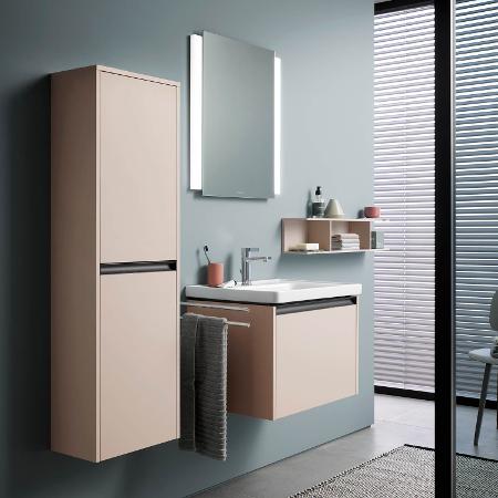 Duravit Ketho.2 Тумба под раковину 63,4x45,5x44h см, цвет: серо-коричневый супермат. K25082083830000