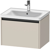 Duravit Ketho.2 Тумба под раковину 63,4x45,5x44h см, цвет: серо-коричневый супермат. K25082083830000