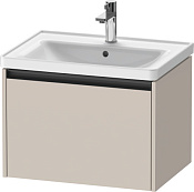 Duravit Ketho.2 Тумба под раковину 63,4x45,5x44h см, цвет: серо-коричневый мат. K25082091910000