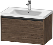 Duravit Ketho.2 Тумба под раковину с 1-им ящ. 78,4x45,5x44h см, цвет: орех темн. K25083021210000