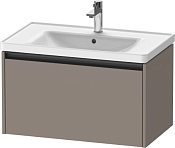 Duravit Ketho.2 Тумба под раковину с 1-им ящ. 78,4x45,5x44h см, цвет: базальт мат. K25083043430000