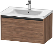 Duravit Ketho.2 Тумба под раковину с 1-им ящ. 78,4x45,5x44h см, цвет: орех натур. K25083079790000